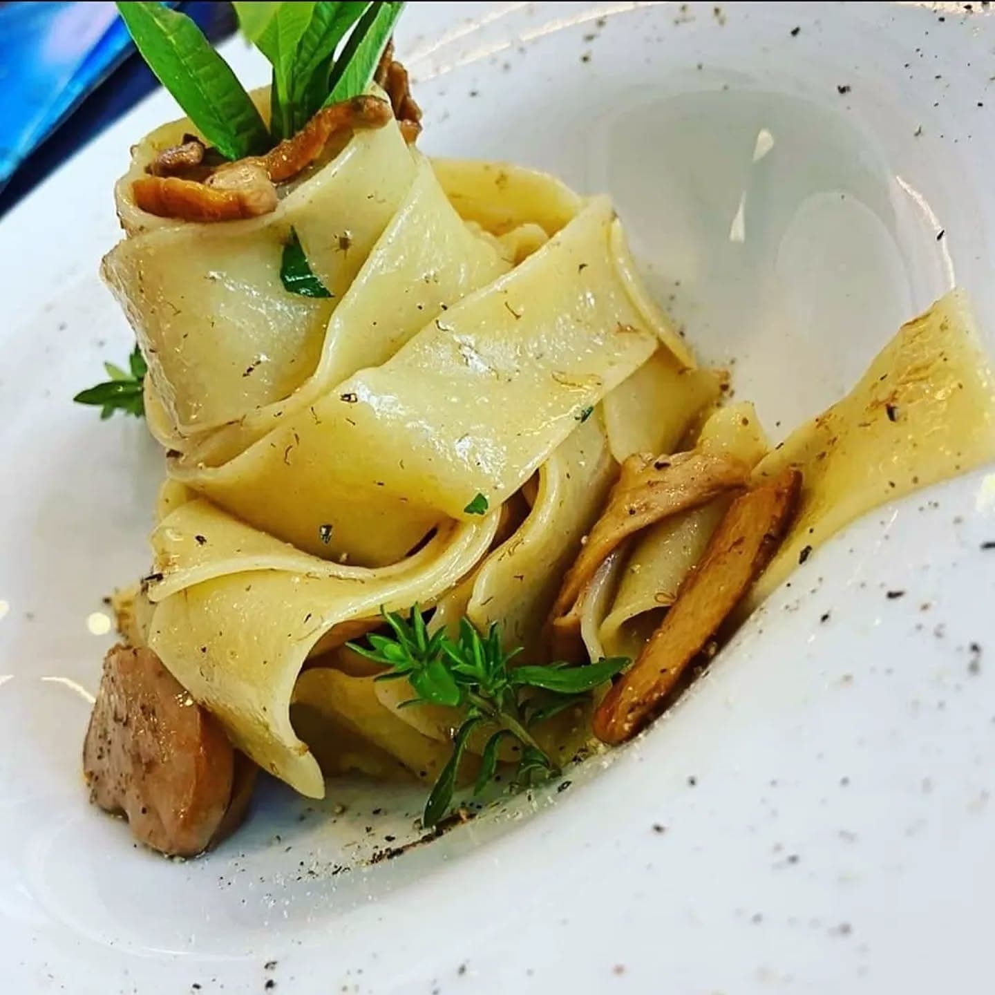 Pappardelle con salsiccia